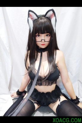 蜜汁猫裘 NO.027 眼镜猫娘 [25P-50MB]