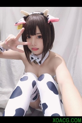蜜汁猫裘 NO.025 小奶牛自拍版女仆 [20P-40MB]